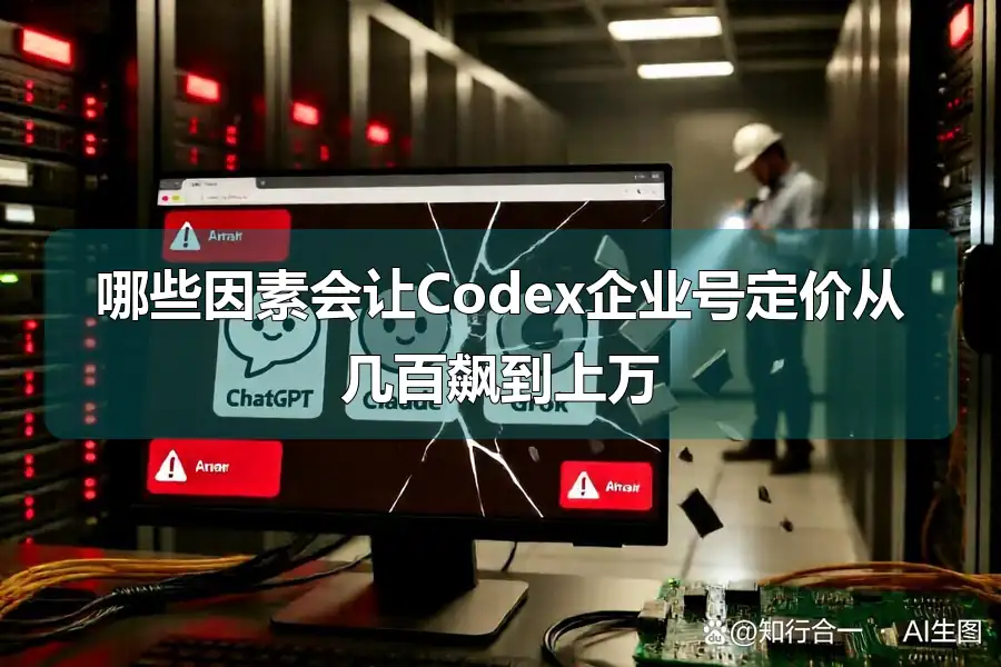 哪些因素会让Codex企业号定价从几百飙到上万